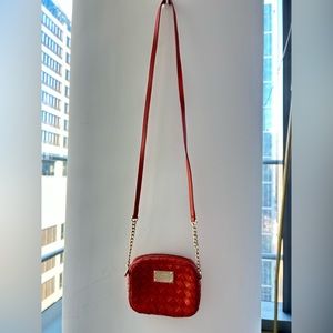 Michael Kors orange crossbody